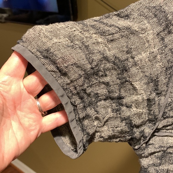 Eileen Fisher linen cropped top - Picture 4 of 7